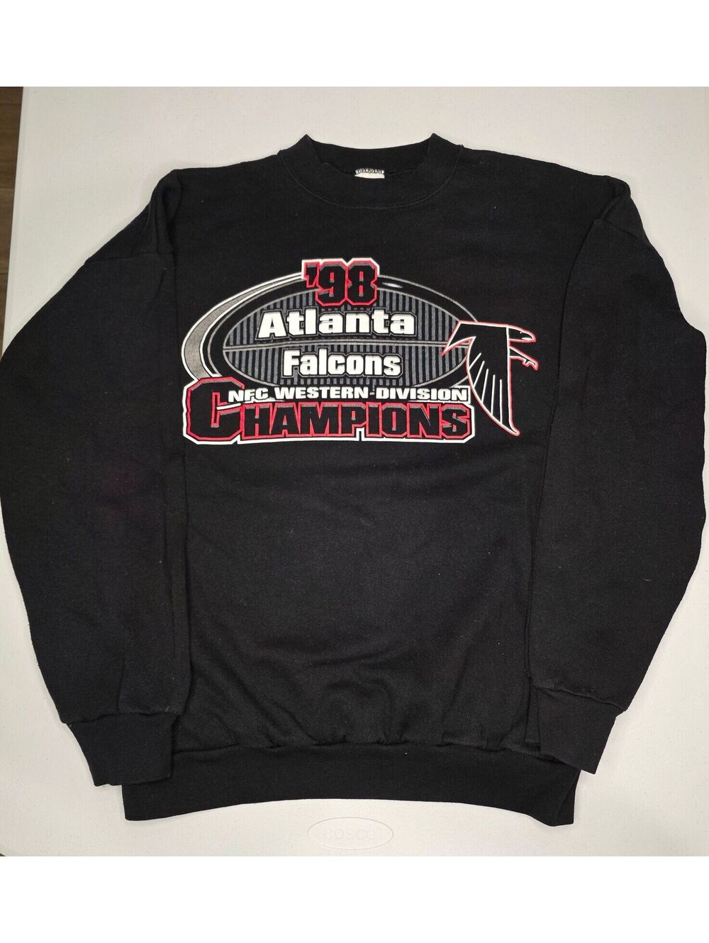 1998 NFL Atlanta Falcons NFC Division Champs Crewneck